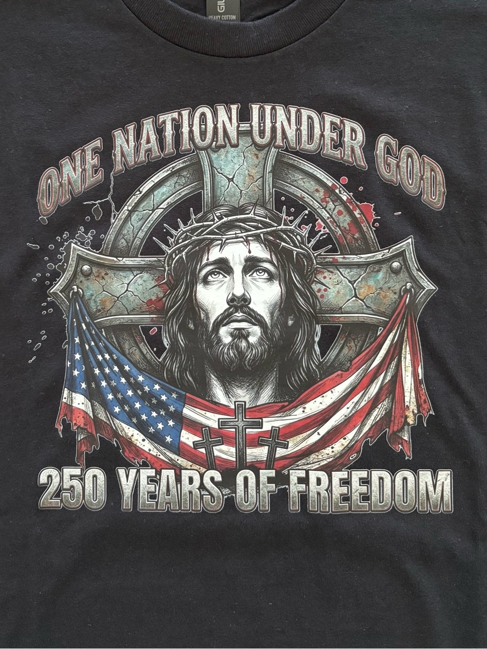 250 years Anniversary Christain USA T- Shirt